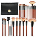 Make-up Profi-Pinselset aus Echthaar oder Kunsthaar - 26-teilig